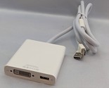 Apple A1306 White Mini Display Port to Dual-link DVI Adapter Cable Dongl... - $24.99