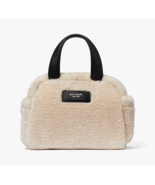 Kate Spade Apres Chic Faux Shearling Small Satchel Crossbody ~NWT~ Natural - £192.66 GBP