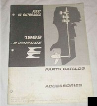 1969 Evinrude Parts List Catalog Accessories - £9.67 GBP