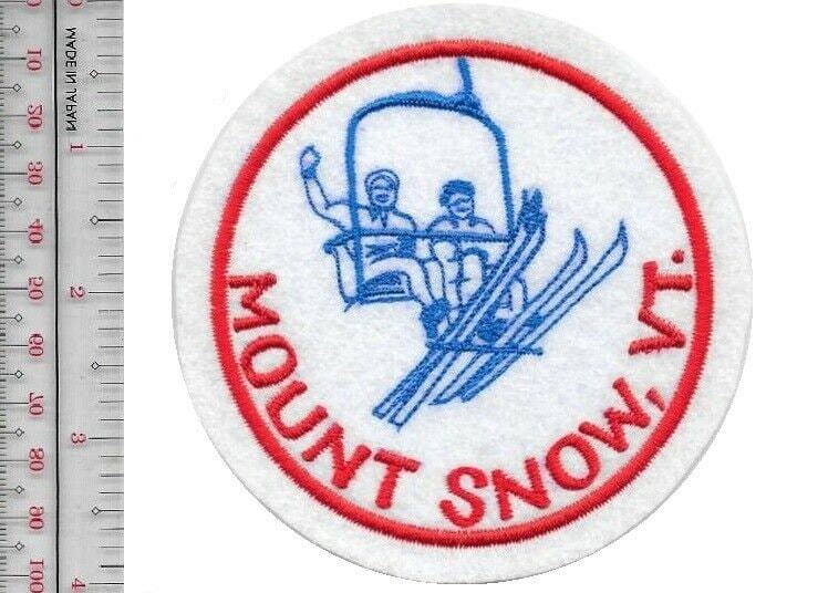 Vintage Skiing Vermont Mount Snow Ski Resort Green Mountains Ski Area Do... - $9.99