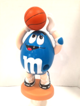 M&amp;M&#39;s Blue Basketball Sport Candy Dispenser Limited Edition Collectible Figure - $13.90