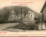 Vtg Foto Cartolina Francia La Guere De 1914-18 Nella Les Vorges Taintrux - £12.23 GBP