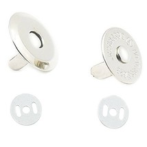 Fujiyuan 10 Sets 16mm 5/8&quot; Round Magnetic Snaps Bag Button Clasps Closure Purse  - £3.73 GBP