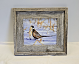 Reclaimed Rustic Barn Wood Picture Open Frame No Glass Back Cover 15 x 13&quot; - $36.00