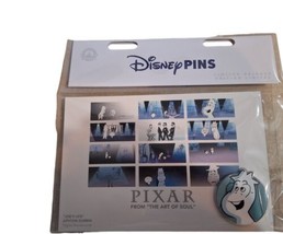 Disney Parks Pixar Soul Joe Gardner The Art Of Soul Trading Pin On Card NEW - £14.02 GBP