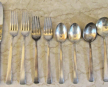 Towle Old Lace Sterling Silver Flatware Two 2-Place Settings 11 Pieces  - £316.51 GBP