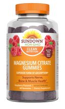 BestBy06/25 Sundown Magnesium Citrate Gummies Raspberry Flavor 60 Count - $223.85 BestBy06/25 Sundown Magnesium Citrate Gummies Raspberry Flavor 60 Count - $223.85 MXN