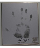 Frank Gifford Signed Autographed Limited Edition &amp; Numbered Handprint - £31.46 GBP