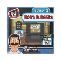 NEW SEALED 2022 Tiny TV Classics Bob&#39;s Burgers Season 3 Working Tiny TV - £47.47 GBP