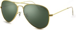 Aviator Polarized Retro Sunglasses for Men Women Lightweight Frame Prote... - £15.40 GBP