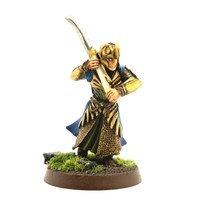 Haldir&#39;s Elf with Sword 1 Painted Miniature Galadhrim Lorien Middle-Earth - £35.52 GBP