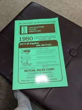 1980 Contractors Trade Directory - £4.65 GBP