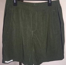 Men&#39;s Lululemon Pace Breaker Lined Shorts Sz Xxl 2XL Dk Green W/BLK Herringbone - £52.24 GBP