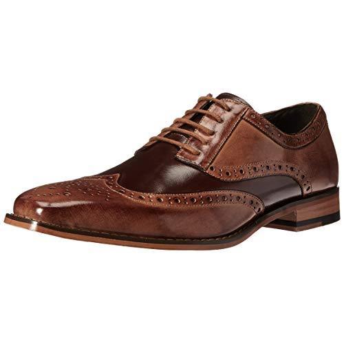 NEW Handmade Men 2 Tone Brown Shoes, Wing Tip Lace Up Shoe, Men Leather Fashion