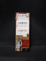 NOS Mid Century Men&#39;s Handkerchiefs Monogrammed &quot;F&quot; Unused In Original Box - $12.46