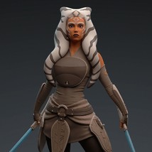 Ahsoka Tano (Star W Fan Art)/Sculpture Unpainted or Fully Painted(Made o... - $157.41+