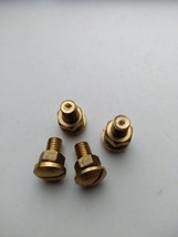 1 set (4 pcs) Vintage Bicycle rear and front mudguards bolt and nut mount brass - £23.70 GBP