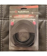 New Radio Shack 12-ft (3.65m) Component Video Cable 15-231 New Old Stock - £7.44 GBP