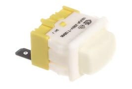 Fits Alliance Laundry Systems 241 J Switch, Push Button, SPST, White, 25... - $53.64