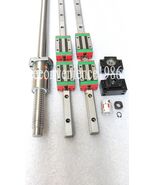 2 PCS HGR25-1400mm Linear rail&HGH25CA &DFU2505-1400mm Ballscrew&BF20/BK20 Kit - $430.59