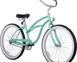 Women&#39;S 26&quot; Beach Cruiser Bike, Firmstrong Urban Lady Single Speed (Mint... - $375.98
