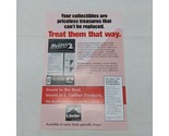 2002 E. Gerber Products Comic Book Protection Sell Sheet Flyer - £14.20 GBP