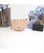 Brahmin Rose Gold Melbourne Iridescent Leather Britt Coin Purse Wallet NWT - $123.26