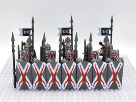Ame of thrones house bolton the dreadfort army soldiers minifigures set lego compatible thumb200