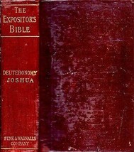 1900 BIBLE HISTORY DEUTERONOMY JOSHUA 2 VOLUMES CHRISTIAN GIFT IDEA [Har... - £52.15 GBP