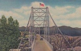 Suspension Bridge Over Royal Gorge Colorado CO Postcard D14 - £2.34 GBP
