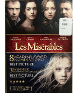 Les Misérables (DVD, 2012) Hugh Jackman, Russell Crowe, Anne Hathaway - $7.19