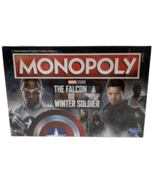 Monopoly Marvel Studios The Falcon And The Winter Soldier Board Game New... - £19.45 GBP
