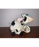 Exhart Phatzos Cow Tim Twinkler Bobblehead Cow With Original Tag - $29.50