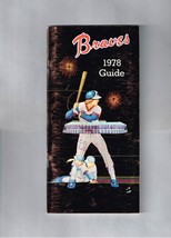 1978 Atlanta Braves Media Guide MLB Baseball Matthews Burroughs Murphy Niekro - £39.99 GBP