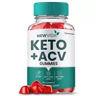1 Pack New Vida Keto ACV Gummies Max Strength Apple Cider Vinegar Supple... - $38.98