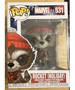 Funko Pop! Vinyl: Marvel - Rocket (Holiday) #531 - £8.23 GBP