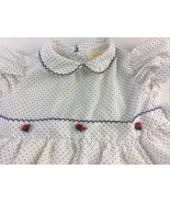 Vtg Dress 18 Months Ruffle Lace Comfy LIL ANGEL Kiddie Korner - £22.33 GBP