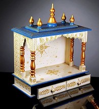 Wood Home Temple/Home Temple/Puja Mandir/Wall Hanging and Table Top Home Mandir  - £139.17 GBP