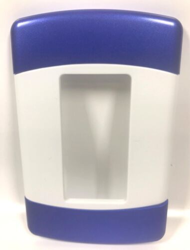 P&amp;S Gebogen Stil Wandplatte 1 Gang SWC26-WBLCC10 - Weiß/Regatta Blau - 1... - $14.84