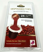 Clip n Brew Coffee Keurig K Cup Disposable Cups , Filters &amp; Lids - £15.72 GBP