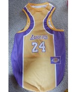NBA Basketball Pet Puppy Dog Jersey LA Lakers Kobe Bryant 24 Sport Team 3XL - £7.47 GBP
