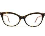 Tiffany &amp; Co. Eyeglasses Frames TF2192 8287 Havana Tortoise Clear Pink 5... - £105.16 GBP