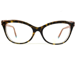 Tiffany &amp; Co. Eyeglasses Frames TF2192 8287 Havana Tortoise Clear Pink 5... - £104.48 GBP