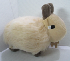 Minecraft Fluffy Goat Plush 2021 Caves Cliffs 10” Mojnang Stuffed Animal - $14.03