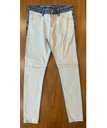 NWT Gymboree Super Skinny Girls Size 10 Denim Jeans Pants Two Tone (8781) - $17.81 CAD