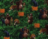 Fleece The Jungle Book Characters Bear Hug Kids Fleece Fabric Print BTY ... - $10.97