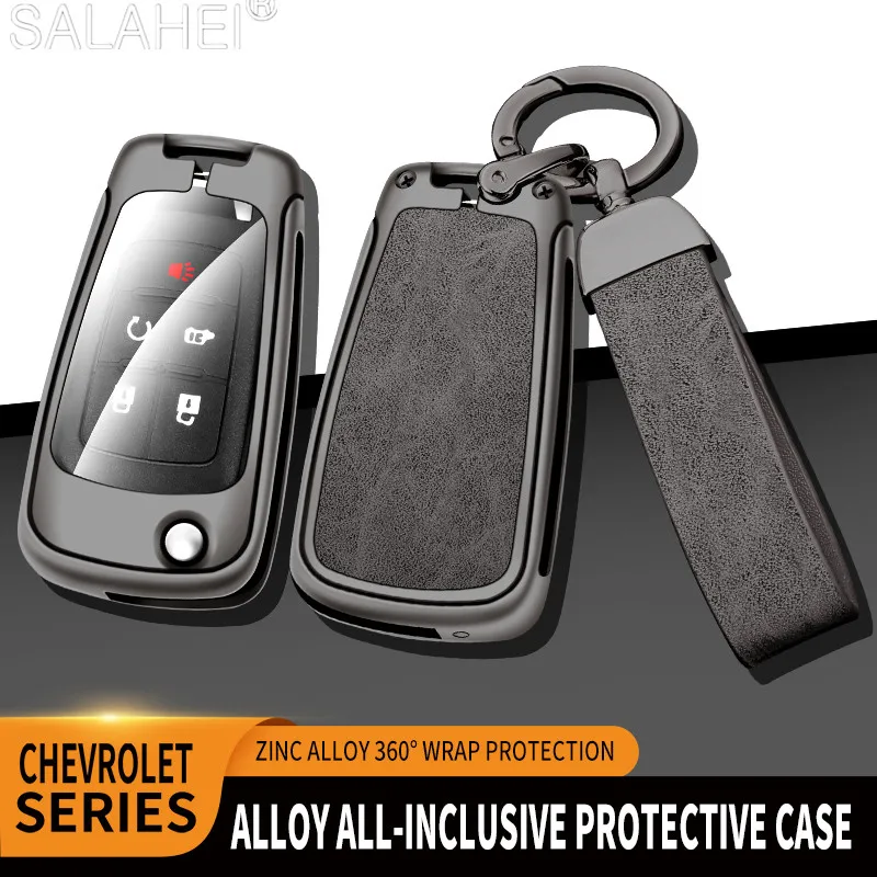 Car Key Cover Case Key Bag Shell Holder Protector For Chevrolet Aveo Prism Spark - £17.34 GBP+