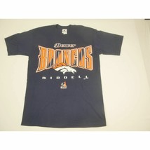 1997 Denver Broncos Riddell Large T Shirt Vintage 90s NFL Football - £15.50 GBP