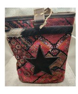 Pink Printed Design Double Wine Bag With Cowhide Star - $882.05 MXN