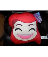 Disney Emoji Little Mermaid Laughing Ariel Pillow NEW - £14.41 GBP